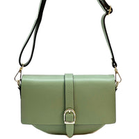 Vala Leather Crossbody Bag - Leather Italiano