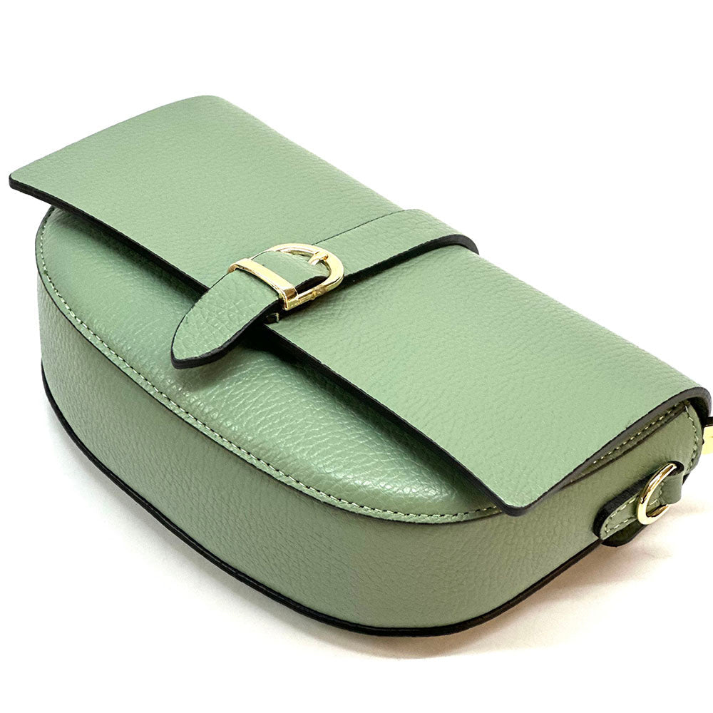 Vala Leather Crossbody Bag - Leather Italiano