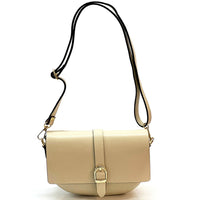 Vala Leather Crossbody Bag - Leather Italiano