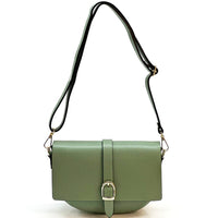 Vala Leather Crossbody Bag - Leather Italiano