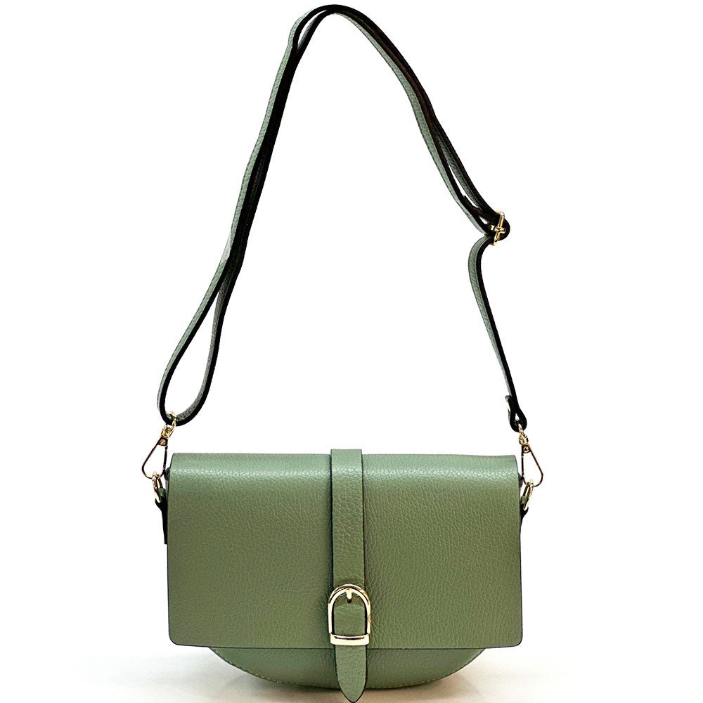 Vala Leather Crossbody Bag - Leather Italiano