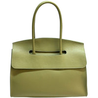Valeria Structured Italian Leather Handbag - Leather Italiano