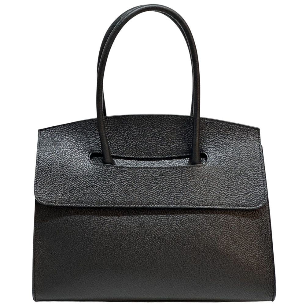 Valeria Structured Italian Leather Handbag - Leather Italiano