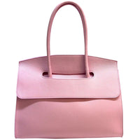 Valeria Structured Italian Leather Handbag - Leather Italiano