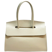 Valeria Structured Italian Leather Handbag - Leather Italiano