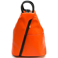 Vanna Leather Backpack - Leather Italiano
