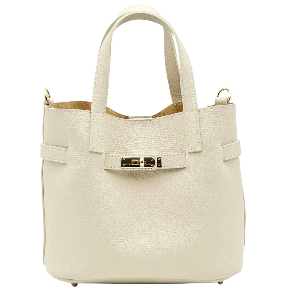 Velmira Italian Cow Leather Tote Bag - Leather Italiano