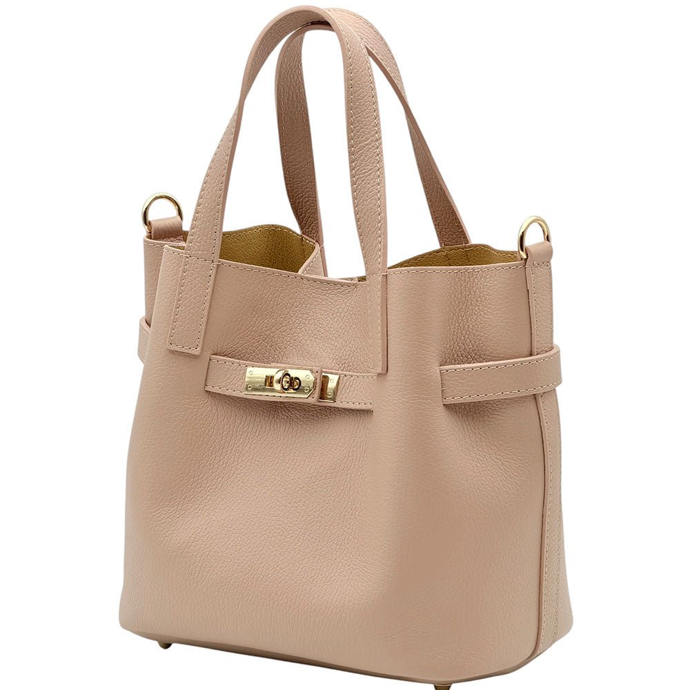 Velmira Italian Cow Leather Tote Bag - Leather Italiano