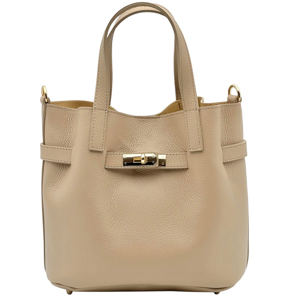 Velmira Italian Cow Leather Tote Bag - Leather Italiano