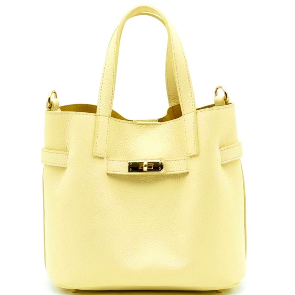 Velmira Italian Cow Leather Tote Bag - Leather Italiano