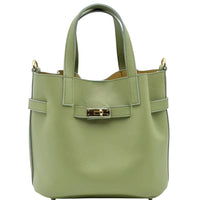 Velmira Italian Cow Leather Tote Bag - Leather Italiano