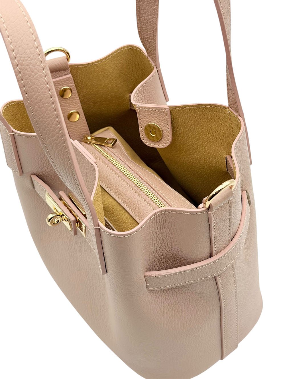 Velmira Italian Cow Leather Tote Bag - Leather Italiano
