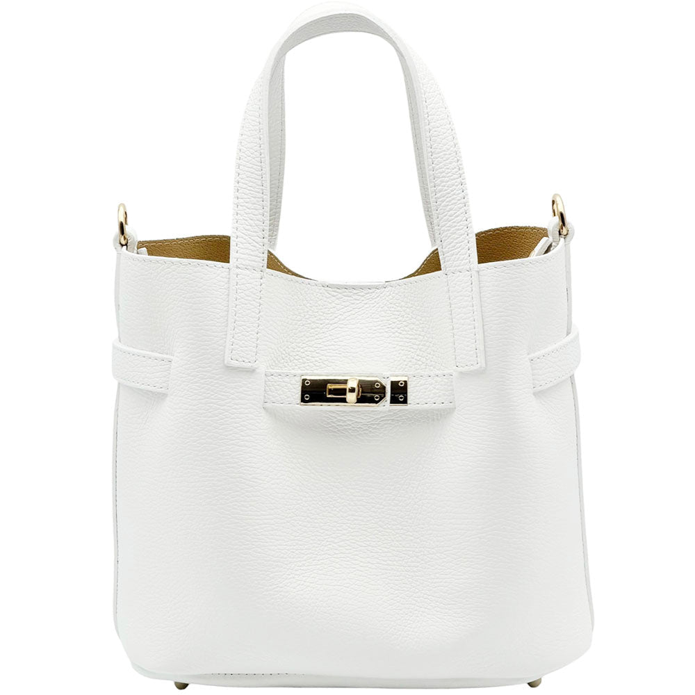 Velmira Italian Cow Leather Tote Bag - Leather Italiano