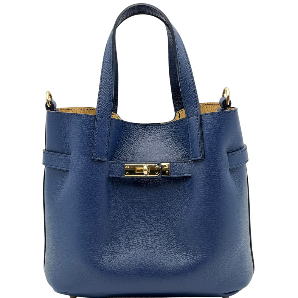 Velmira Italian Cow Leather Tote Bag - Leather Italiano
