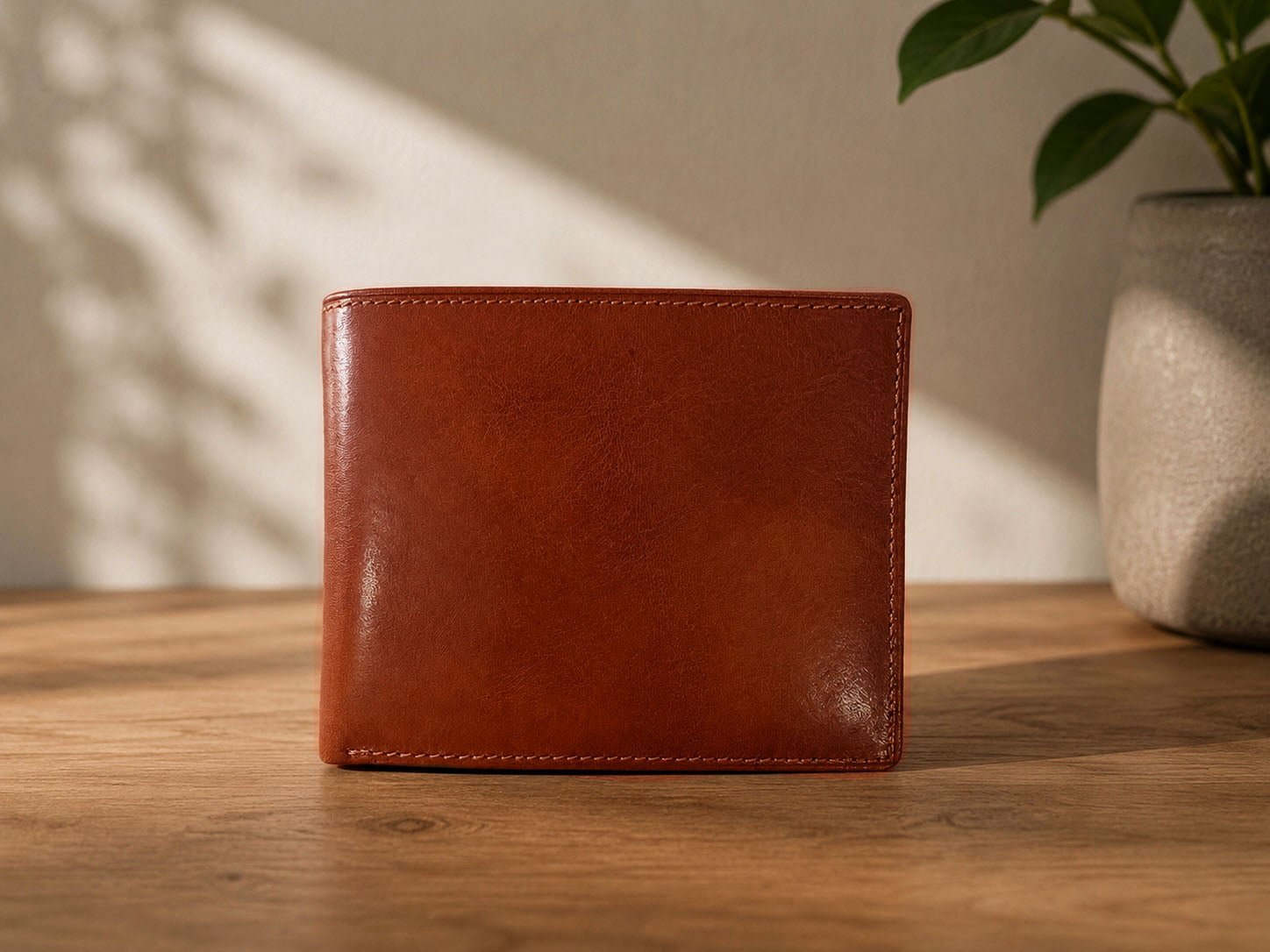 Veltrano Italian Leather Bifold Wallet - Leather Italiano