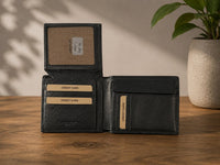 Veltrano Italian Leather Bifold Wallet - Leather Italiano