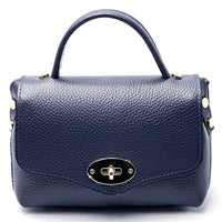 Venezia Cow Leather Top Handle Crossbody Bag - Leather Italiano