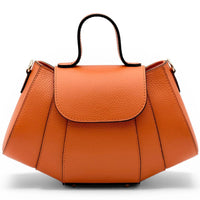 Ventara Italian Leather Top Handle Bag - Leather Italiano