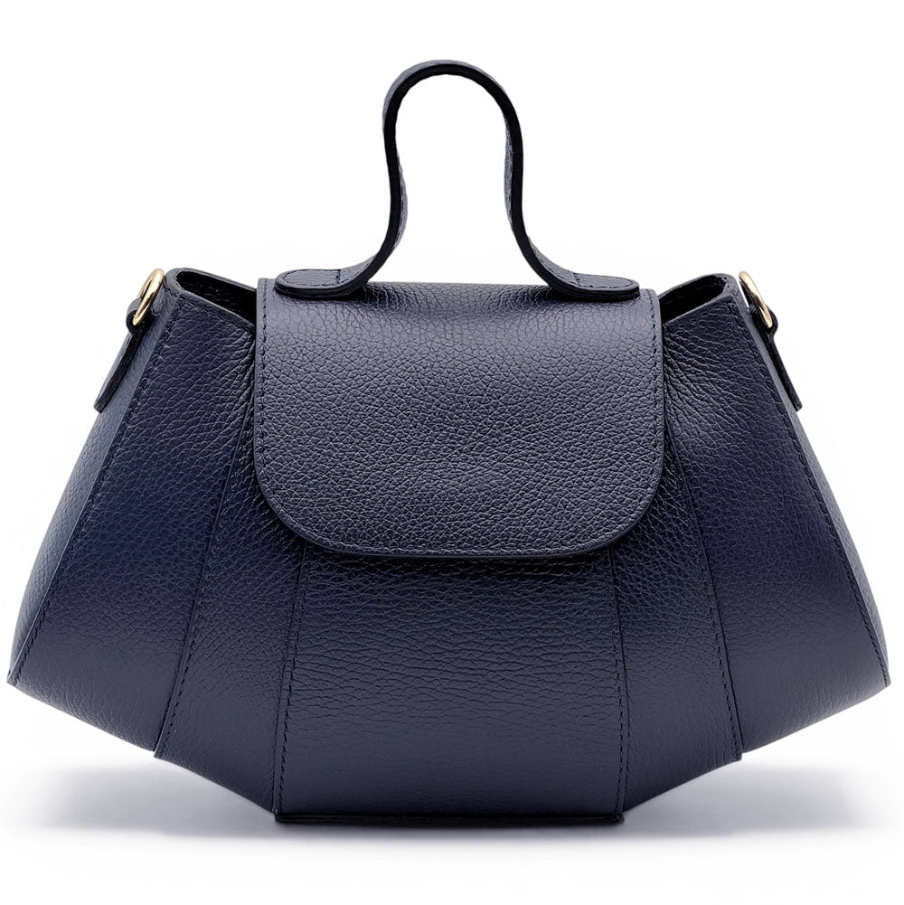 Ventara Italian Leather Top Handle Bag - Leather Italiano