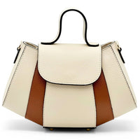 Ventara Italian Leather Top Handle Bag - Leather Italiano