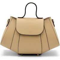 Ventara Italian Leather Top Handle Bag - Leather Italiano