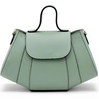 Ventara Italian Leather Top Handle Bag - Leather Italiano