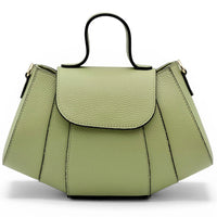 Ventara Italian Leather Top Handle Bag - Leather Italiano