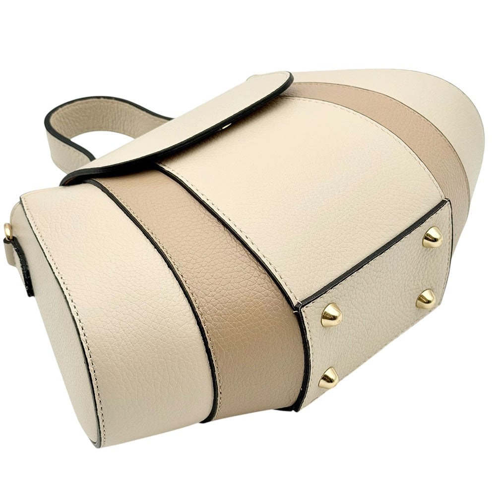 Ventara Italian Leather Top Handle Bag - Leather Italiano