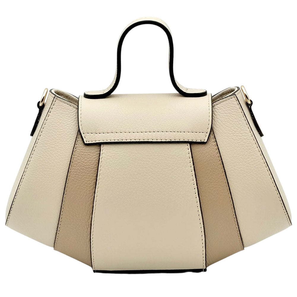 Ventara Italian Leather Top Handle Bag - Leather Italiano