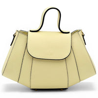 Ventara Italian Leather Top Handle Bag - Leather Italiano