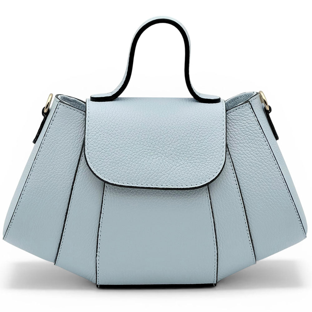 Ventara Italian Leather Top Handle Bag - Leather Italiano