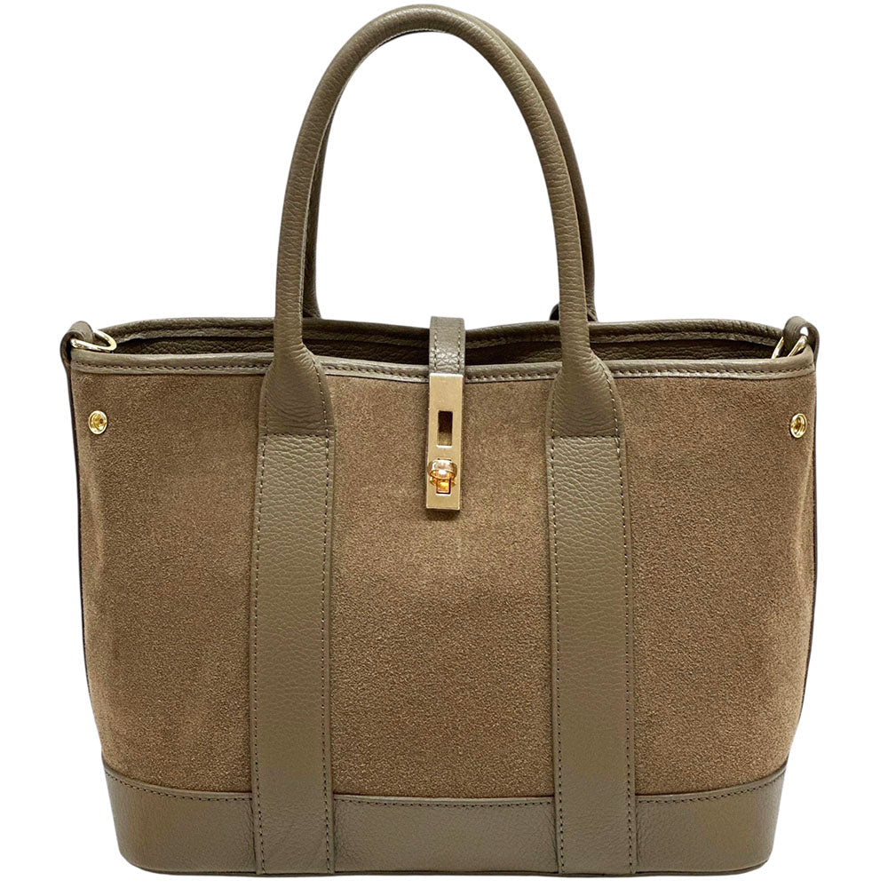 Vera Italian Leather Shoulder Bag - Leather Italiano
