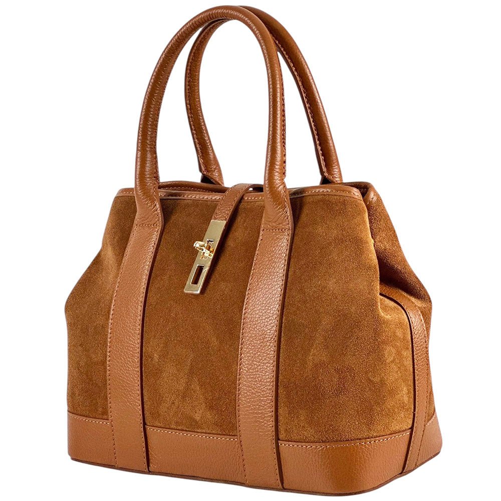 Vera Italian Leather Shoulder Bag - Leather Italiano