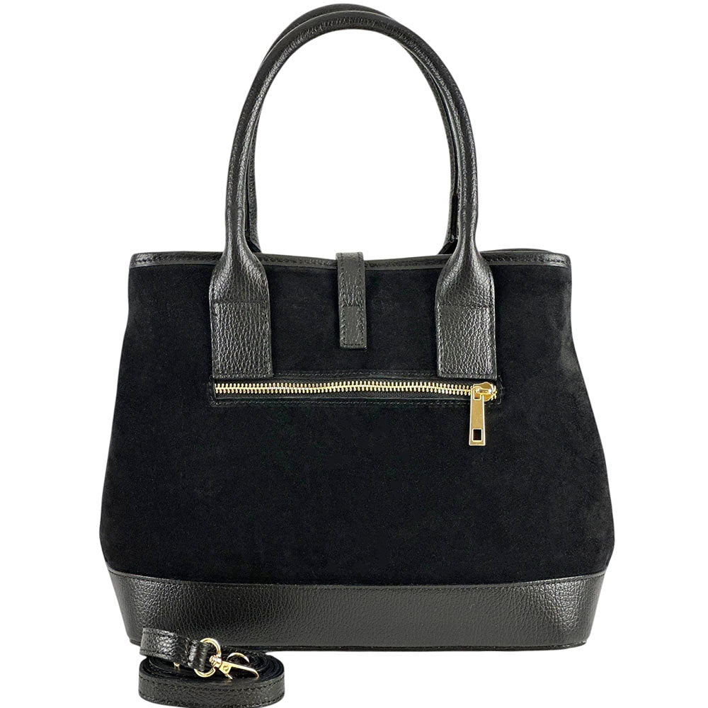Vera Italian Leather Shoulder Bag - Leather Italiano