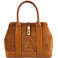 Vera Italian Leather Shoulder Bag - Leather Italiano