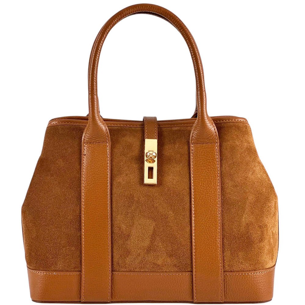 Vera Italian Leather Shoulder Bag - Leather Italiano