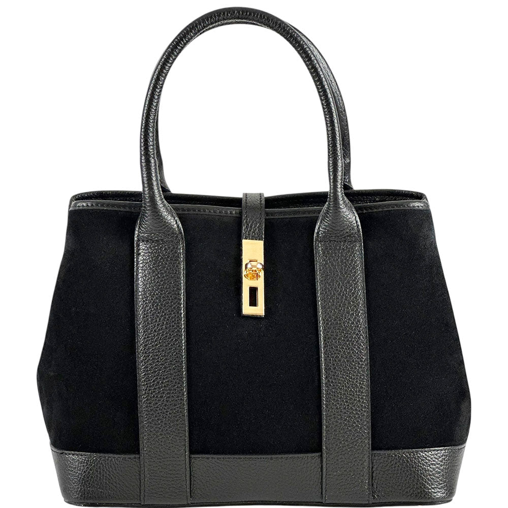 Vera Italian Leather Shoulder Bag - Leather Italiano
