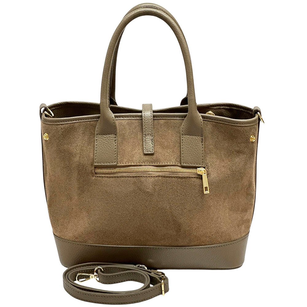 Vera Italian Leather Shoulder Bag - Leather Italiano