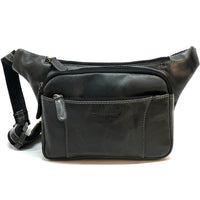 Vivaldo Cow Leather Waist Bag - Leather Italiano