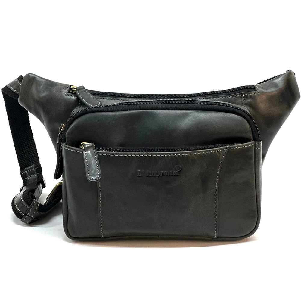Vivaldo Cow Leather Waist Bag - Leather Italiano