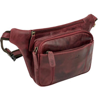 Vivaldo Cow Leather Waist Bag - Leather Italiano
