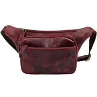 Vivaldo Cow Leather Waist Bag - Leather Italiano
