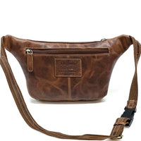 Vivaldo Cow Leather Waist Bag - Leather Italiano