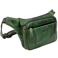 Vivaldo Cow Leather Waist Bag - Leather Italiano