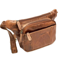Vivaldo Cow Leather Waist Bag - Leather Italiano