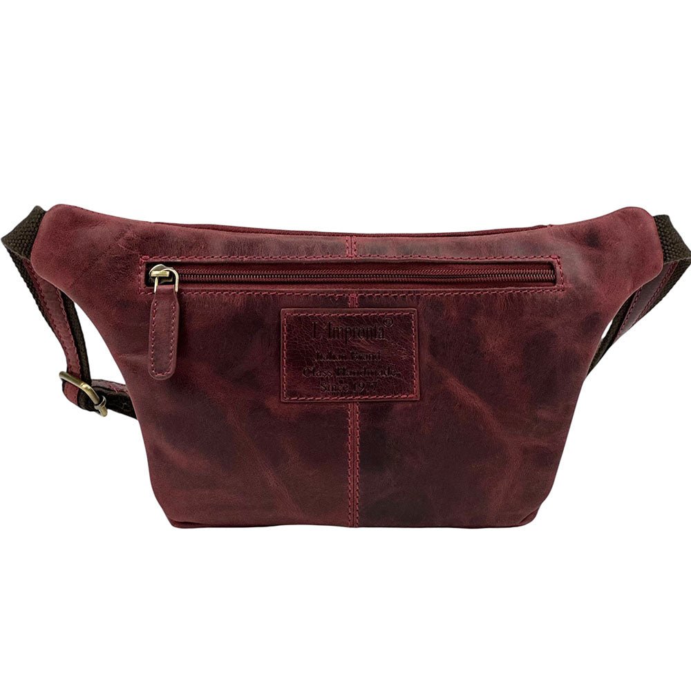 Vivaldo Cow Leather Waist Bag - Leather Italiano