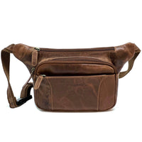 Vivaldo Cow Leather Waist Bag - Leather Italiano