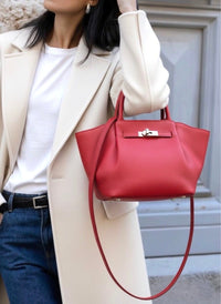 Vivara Soft Leather Tote Bag - Leather Italiano