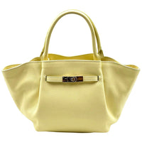 Vivara Soft Leather Tote Bag - Leather Italiano