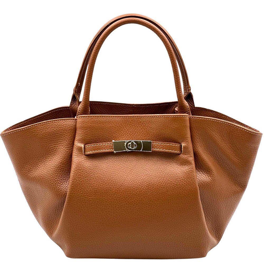Vivara Soft Leather Tote Bag - Leather Italiano